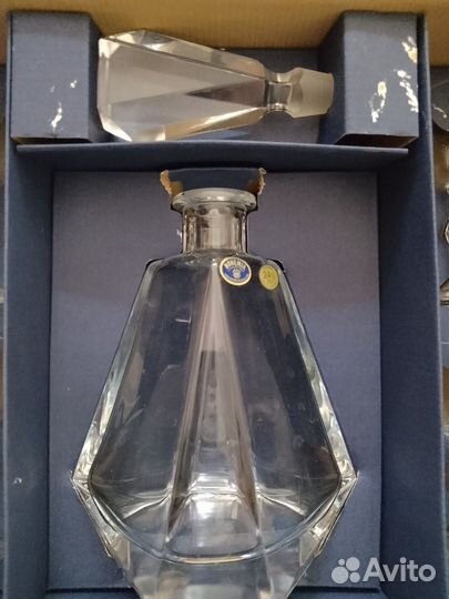 Набор Богемия графин + 4 рюмки