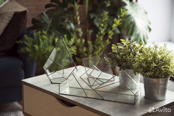 Флорариум, декор