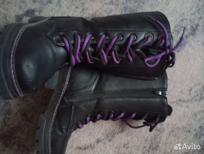 Сапоги зимние для девочки 30размер
