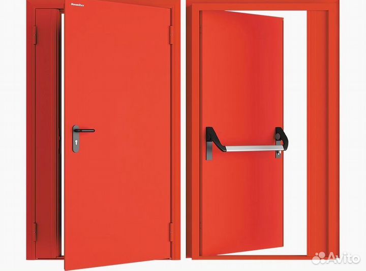 Одностворчатые технические двери дорхан