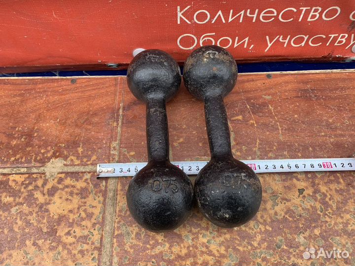 Гантели СССР 4 кг