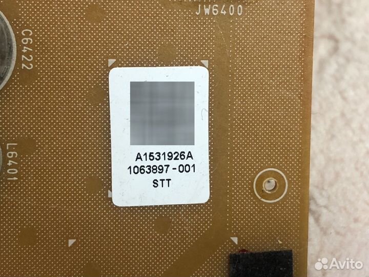 Блок питания, плата, инвертор Sony
