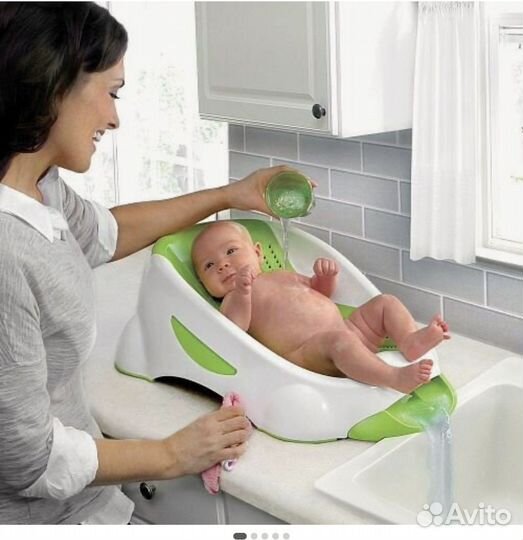 Горка для купания Munchkin Clean 0-6 месяцев