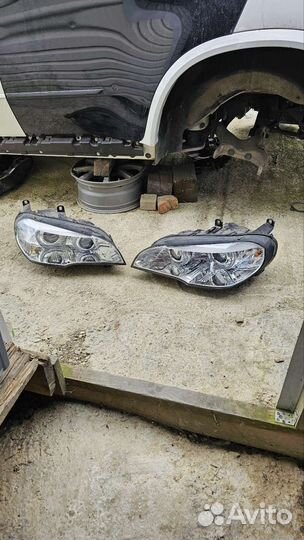 Передние фары BMW X5 E70