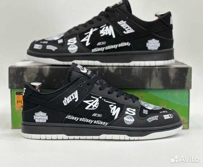 Кроссовки мужские Nike Dunk Stussy