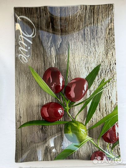 Стеклянное блюдо, Менажница