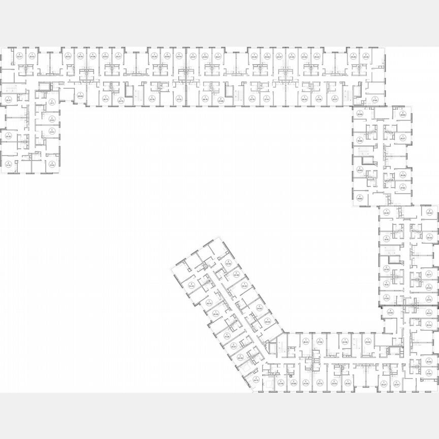 2-к. апартаменты, 49,7 м², 2/8 эт.