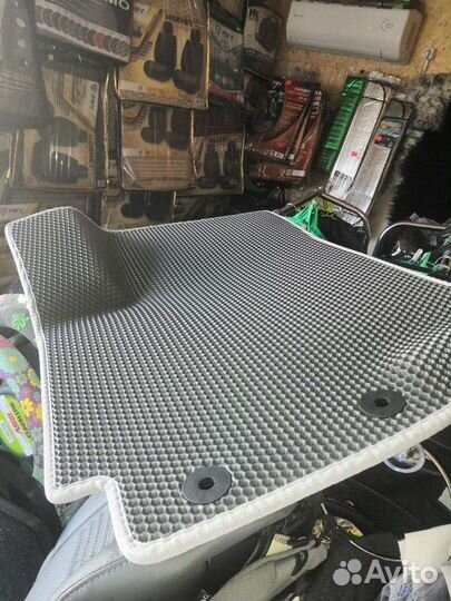 Ева коврики Хендай Солярис новый соты