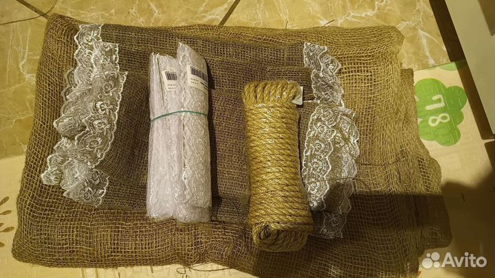 Мешковина для декора