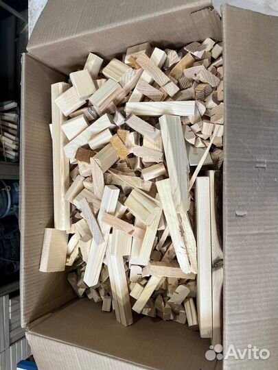 Дрова в мешках