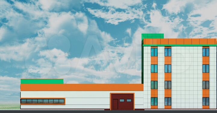 Административное здание и коммерческое помещение