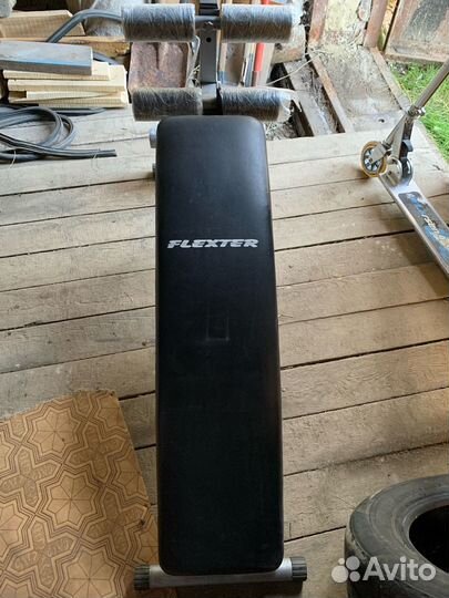 Скамья для пресса flexter