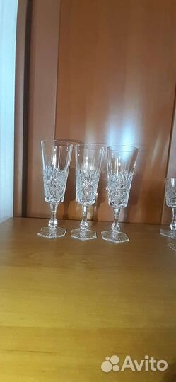Фужеры,бокалы,рюмки Чехия,Богемия