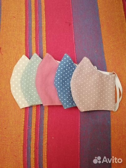Маска тканевая многоразовая