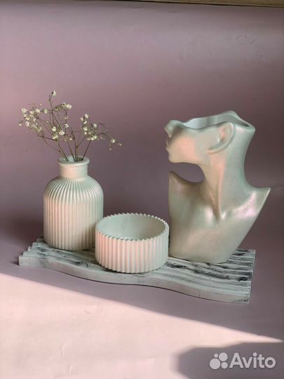 Подарочный набор, гипсовый набор для интерьера