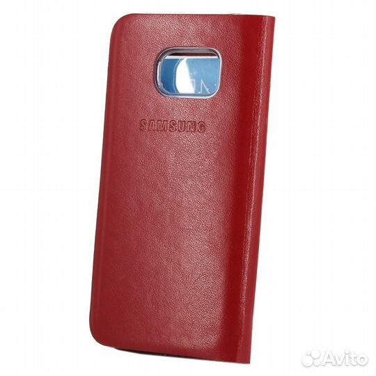 Книжка S-View Сover для Samsung S7 (красный)