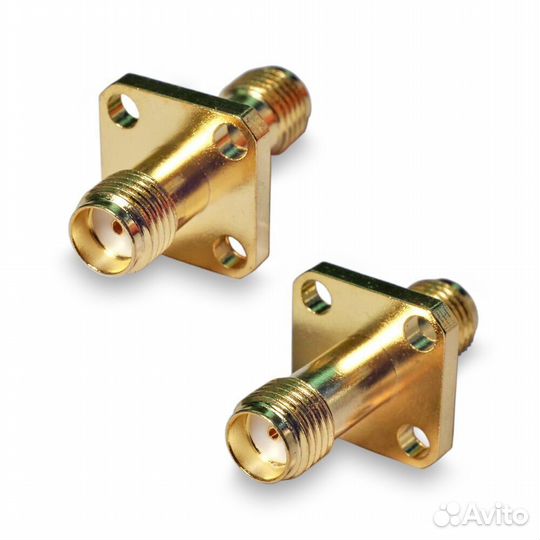 Переходник SMA(female) -SMA(female), на корпус, фл