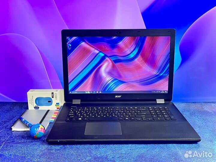 Офисный ноутбук для работы Acer / Intel / SSD