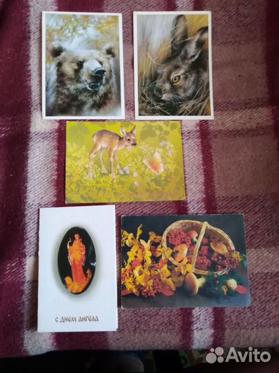 Открытки СССР чистые