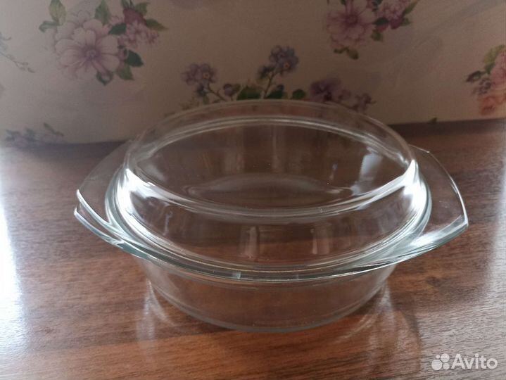 Форма для запекания со стеклянной крышкой