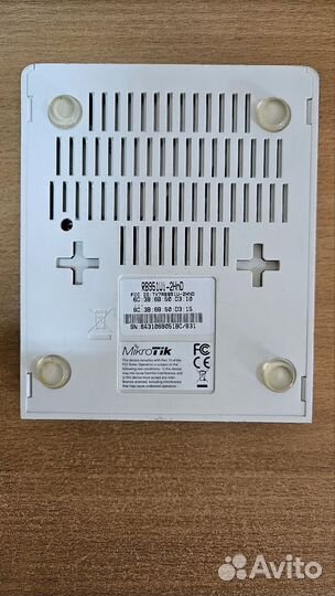 Wi-Fi роутер MikroTik RB951G-2HnD