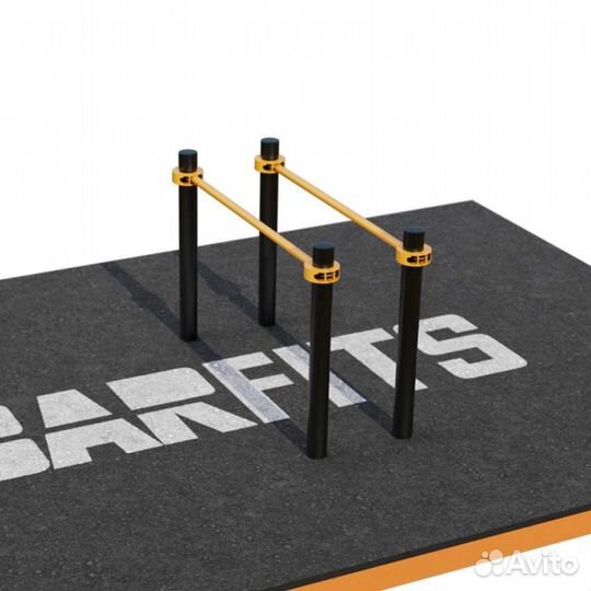 T-010 Брусья параллельные D76 металл