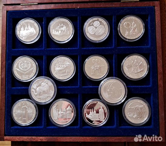 3р. Серебряные монеты 1988-2015 годов купить в Санкт-Петербурге | Хобби ...