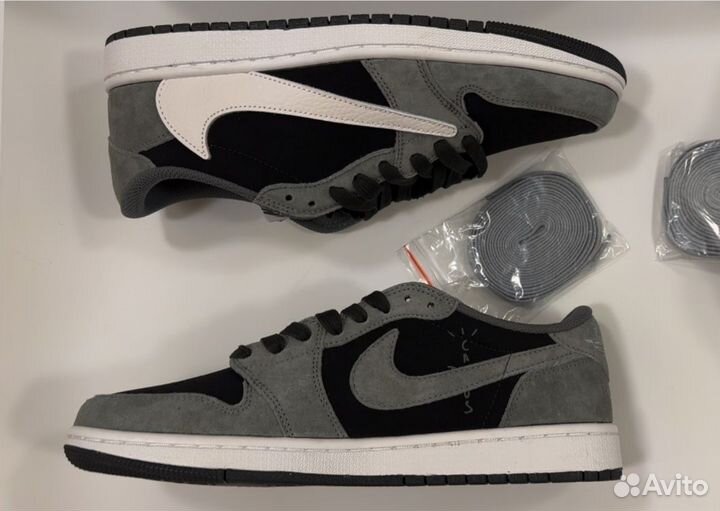 Nike travis scott X AIR jordan 1 LOW grey black