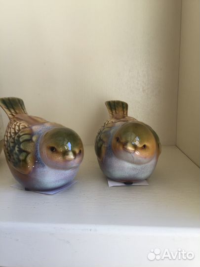 Статуэтка птицы 2 шт