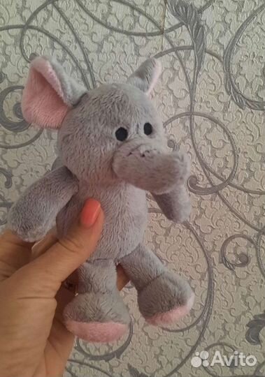 Мягкая игрушка Цыпленок, Ослик и Слоник