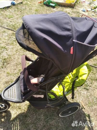 Коляска для погодок phil and teds