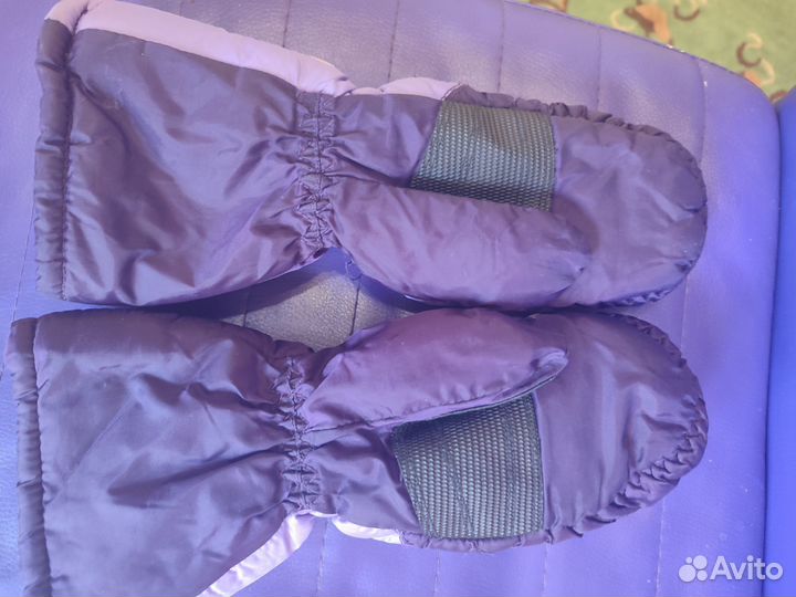 Зимние варежки для мальчика