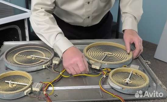 Ремонт электроплит, духовок, варочных панелей