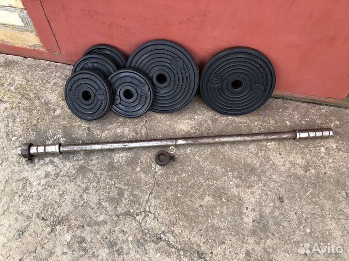 Штанга 47кг СССР