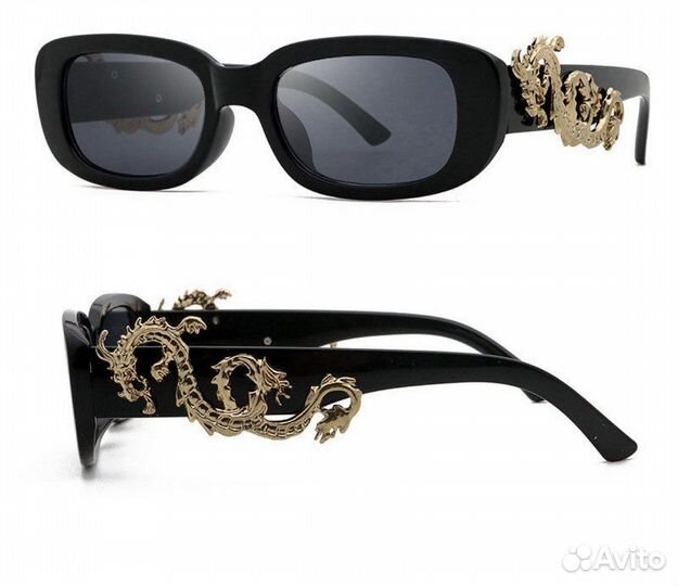Очки эксклюзивные золотые драконы