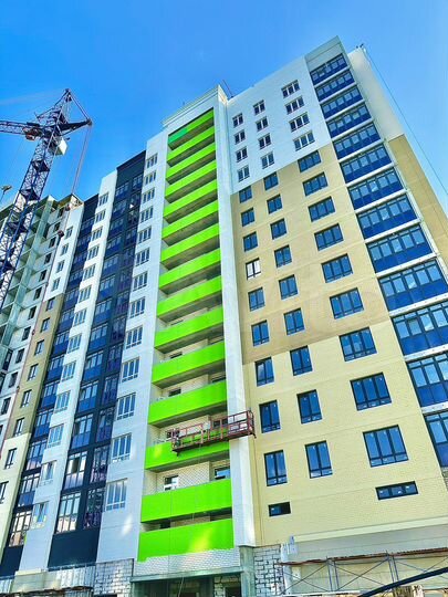 2-к. квартира, 71,2 м², 3/16 эт.