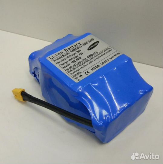 Аккумулятор для гироскутера акб 36V 4400 MAH (sams