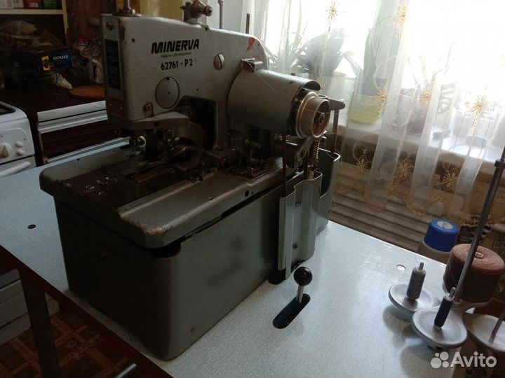 Петельная швейная машина производственная, Минерва