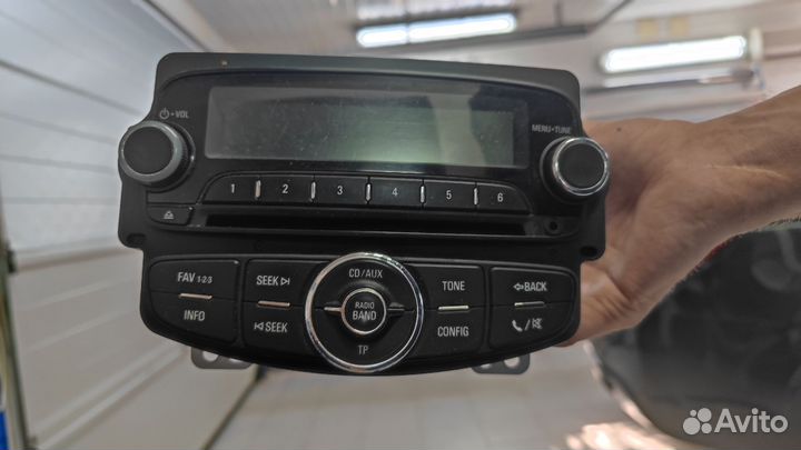 Штатная магнитола chevrolet cruze