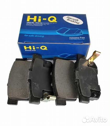 Тормозные колодки HI-Q SP1076R зад Хонда Аккорд