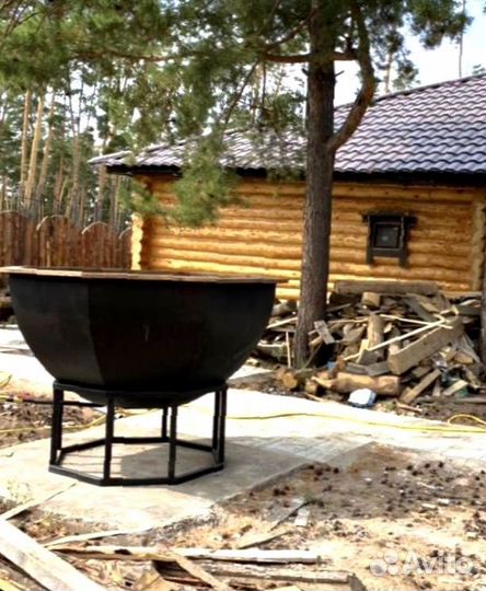 Чан для бани. Купель
