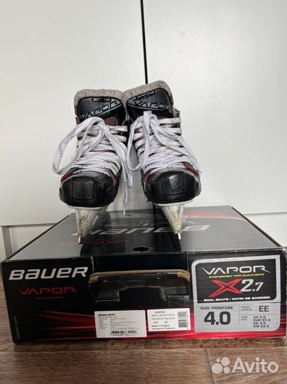 Коньки вратарские bauer