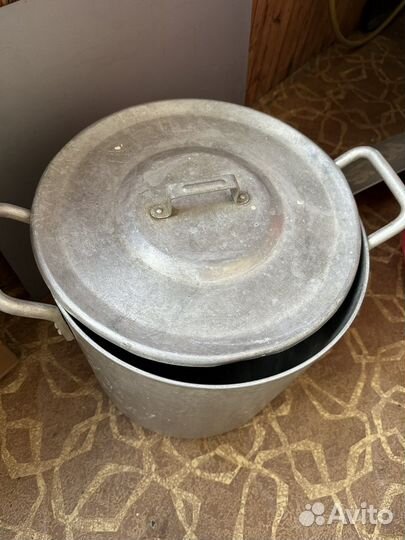 Кастрюля алюминий, Бак нержавейка