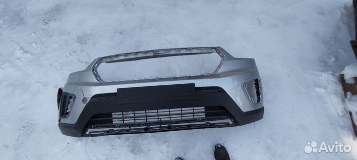 Бампер передний hyundai creta
