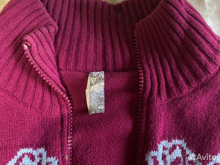 Кофта шерстяная свитер