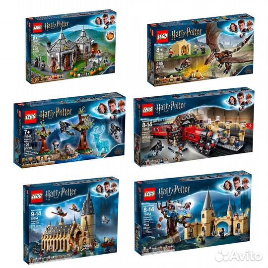 Lego Harry Potter коллекция 15 наборов