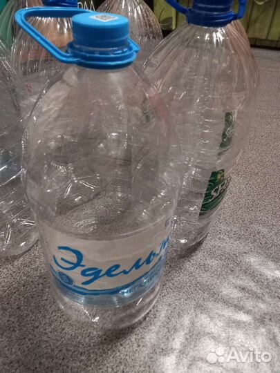 Бутылки 5л чистые