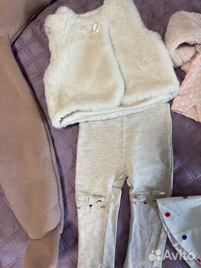 Пакет одежды на девочку 74-80