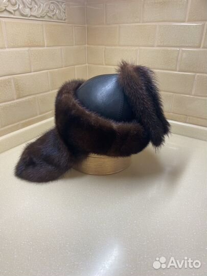 Шапка норковая женская новая 56-58 р