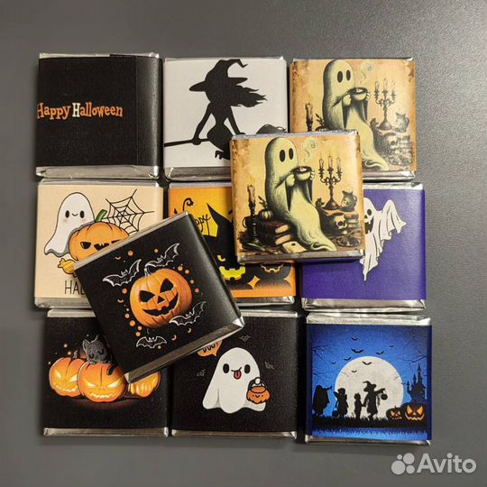 Визитки с шоколадкой, шоколад, открытки